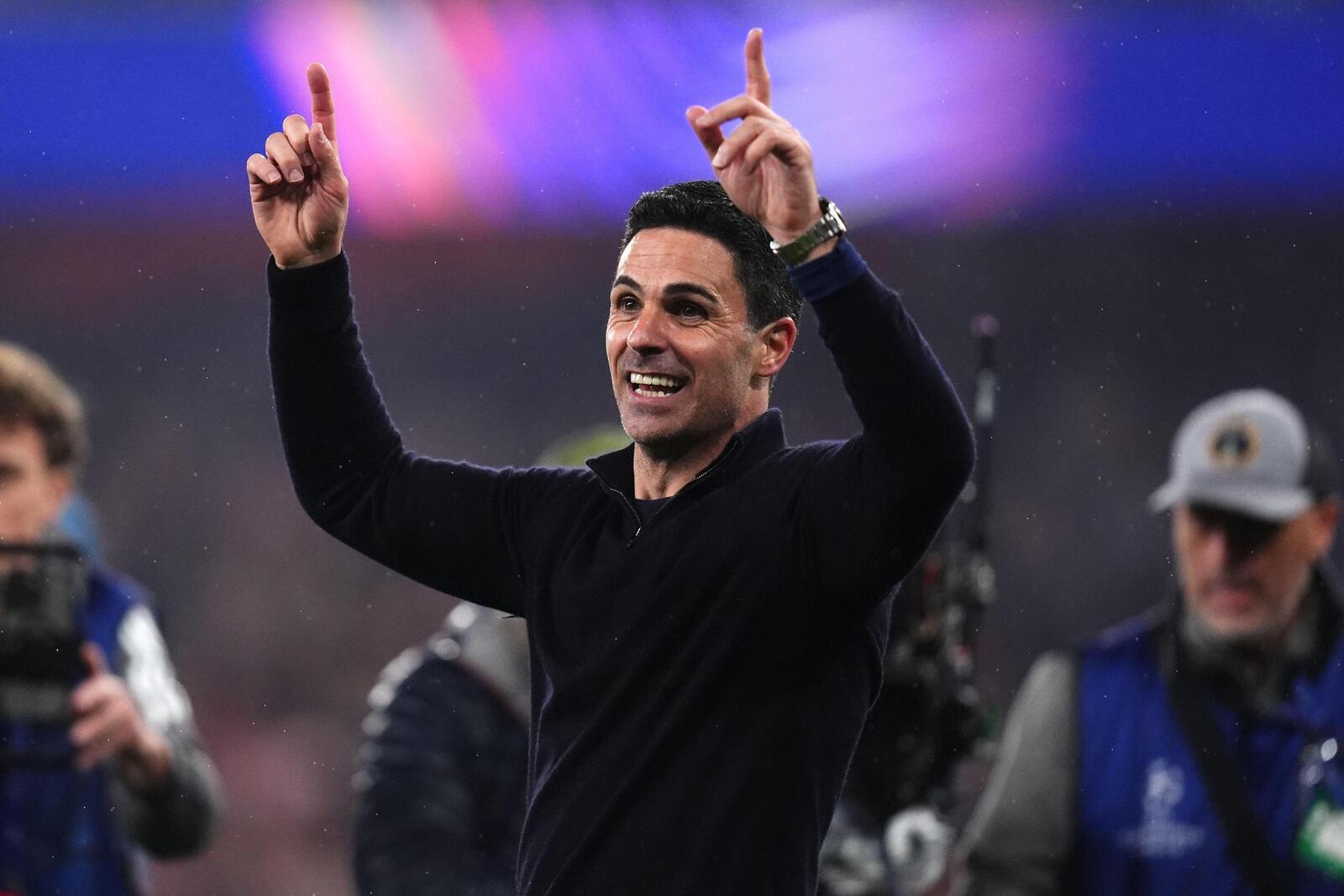 Arteta elogia la “notte straordinaria”: “È una sensazione incredibile”