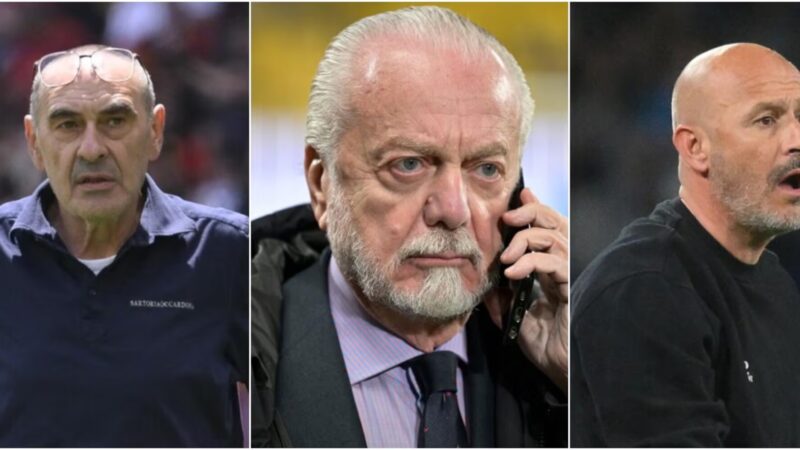 Corriere dello Sport – Napoli, De Laurentiis pensa a Sarri e studia Italiano: tutti gli scenari