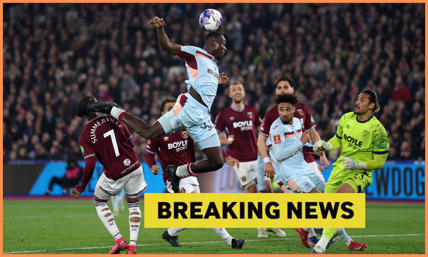 Il Leeds potrebbe trarre vantaggio dalla retrocessione del West Ham a causa della clausola di Crysencio Summerville