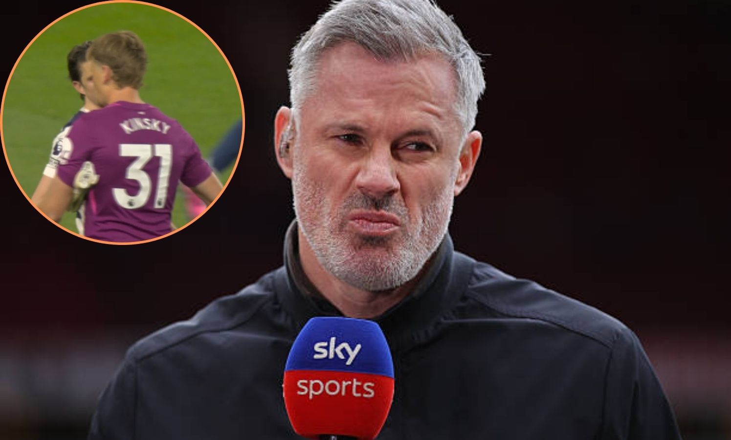 Jamie Carragher elogia Antonin Kinsky dopo gli atti eroici del Leeds