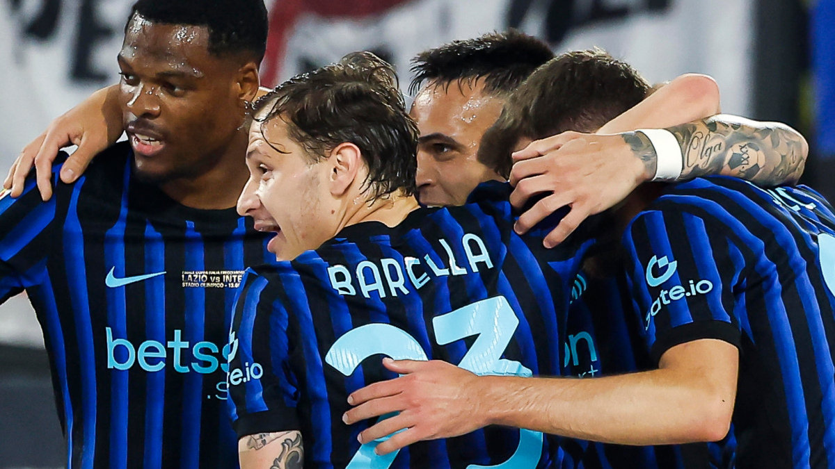 L’Inter domina la Lazio, vince la Coppa Italia e festeggia la doppietta