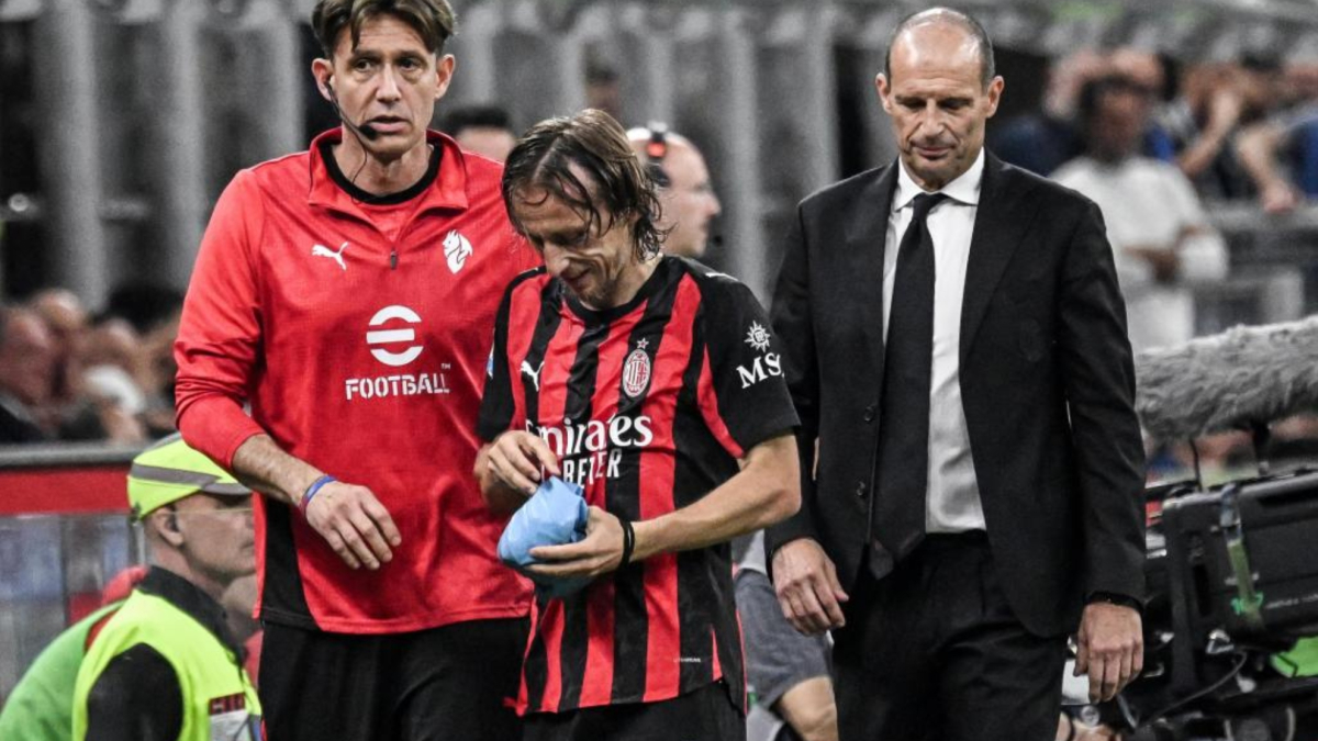 Modric, in soccorso del Milan: si ripresenta con la maschera e potrebbe giocare contro il Genoa