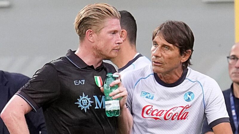 Tuttosport – De Bruyne, che stoccata a Conte! “Felice che se ne sia andato, promesse mai rispettate”