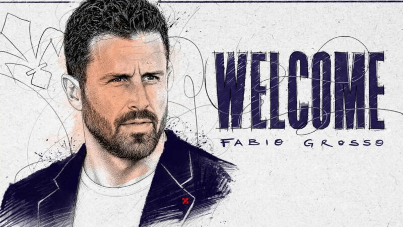 Fabio Grosso dirige la Fiorentina di De Gea