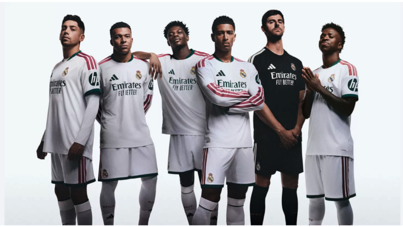 Il Real Madrid rivela la nuova maglia home con un tocco controverso