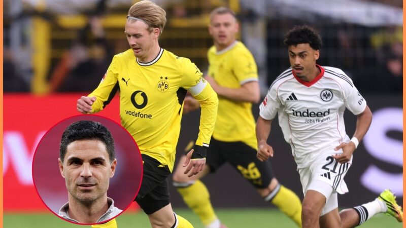 L’Arsenal punta sul trasferimento di Nathaniel Brown dall’Eintracht Francoforte