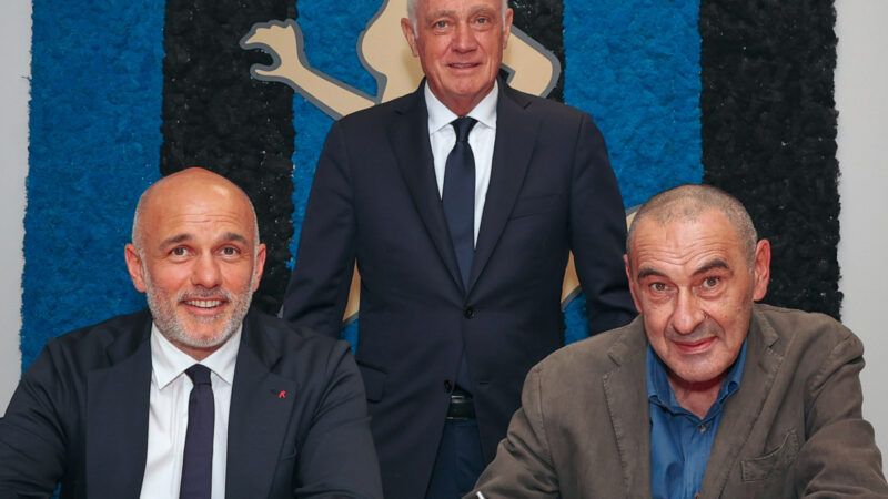 Maurizio Sarri, nuovo allenatore dell’Atalanta