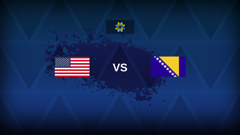 USA-Bosnia ed Erzegovina: formazioni, statistiche e anteprime della Coppa del Mondo 2026, canale TV, streaming online in diretta e pronostici