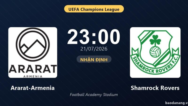 Ararat-Armenia vs Shamrock Rovers: il controllo del ritmo sarà cruciale