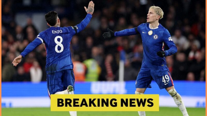 Alejandro Garnacho, esterno del Chelsea, è nel mirino del Napoli