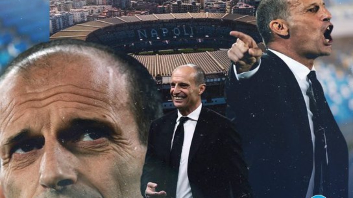 Allegri, nuovo allenatore del Napoli