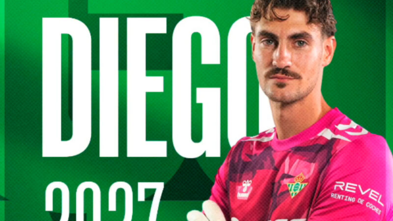 Diego Conde, nuovo portiere del Betis fino al 2027: arriva in prestito con diritto di riscatto