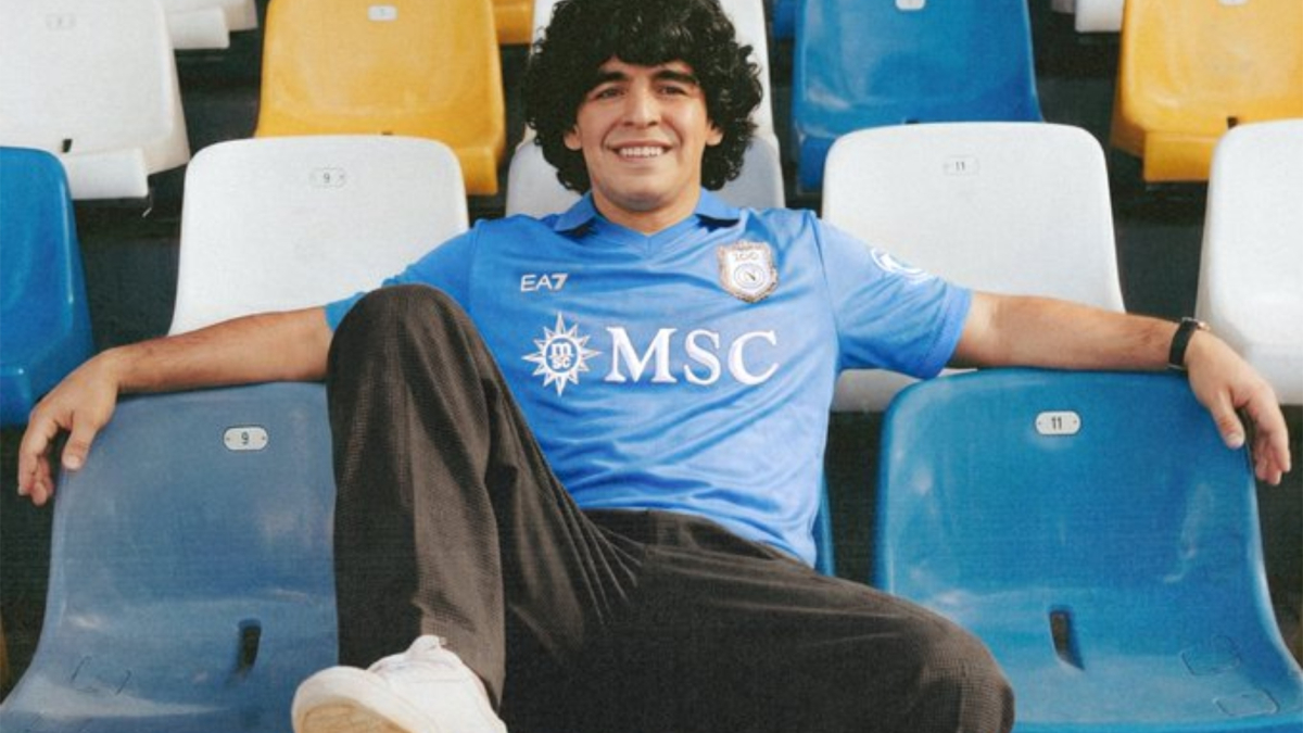 Maradona, il simbolo emblematico che apre il Centenario del Napoli
