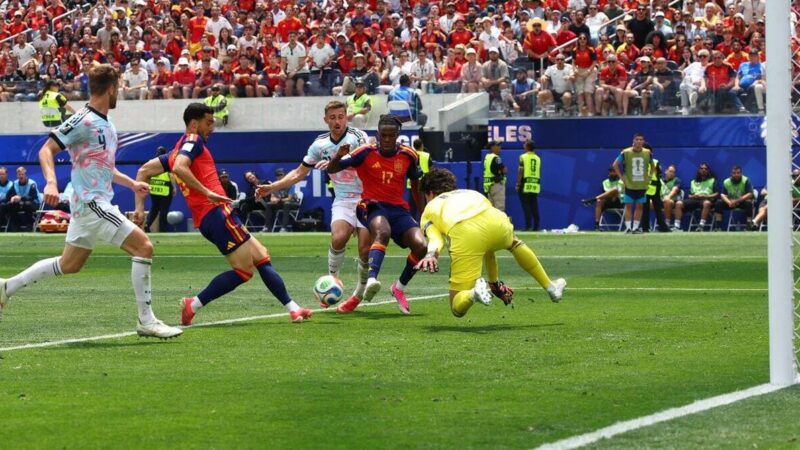 Spagna – Belgio 2-1: Merino torna ad essere l’eroe in ritardo: un errore di Lammens regala alla Roja il posto in semifinale