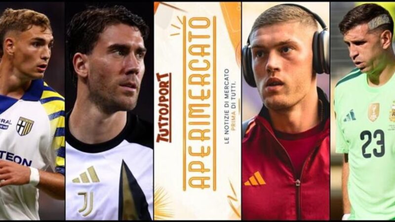 Tuttosport – Retroscena Vlahovic: scambio con Dovbyk! Perché è saltato tutto e le novità sul mercato Juve