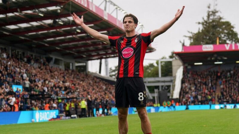 Bournemouth – Everton 1-1: Tarkowski guadagna punti inutili ai Toffees