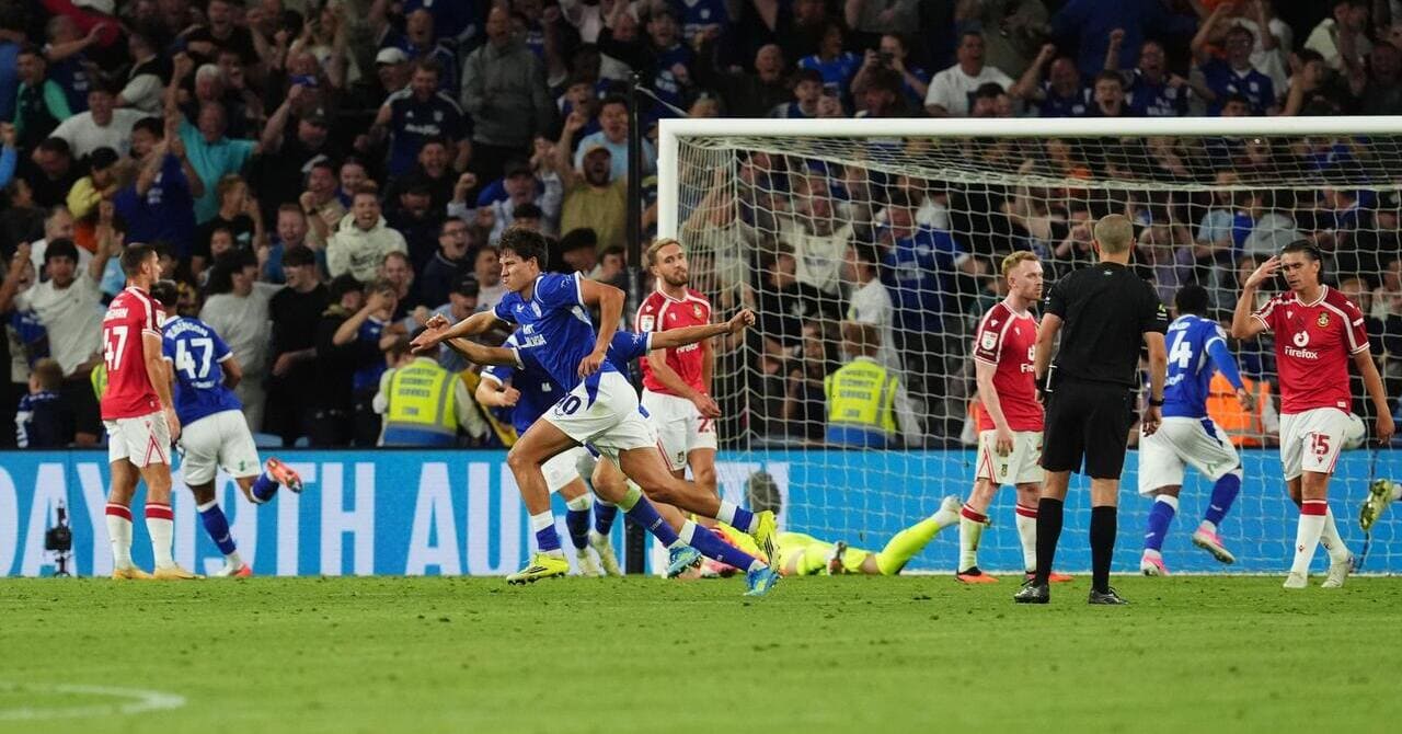 Cardiff City – Wrexham 1-1: Colwill salva il punto del derby gallese per i Bluebirds con il pareggio al 98′