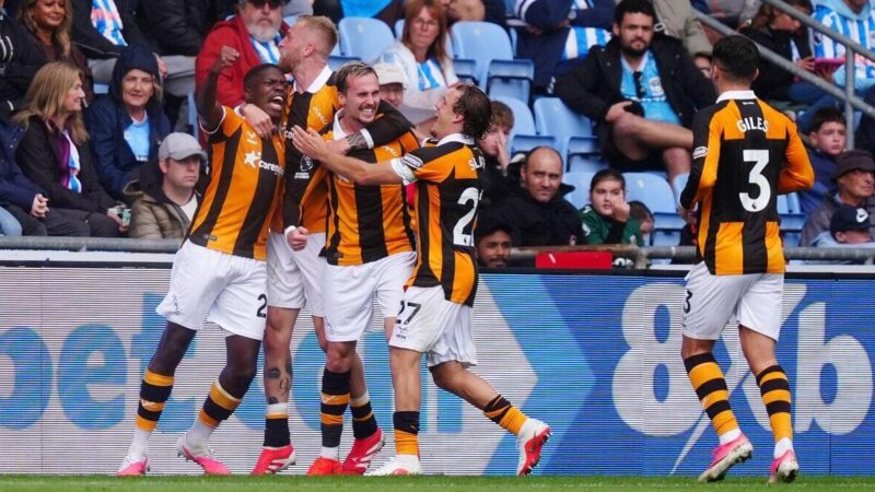 Coventry City – Hull City 0-1: Millar segna il vincitore nel finale mentre i padroni di casa vedono la festa rovinata