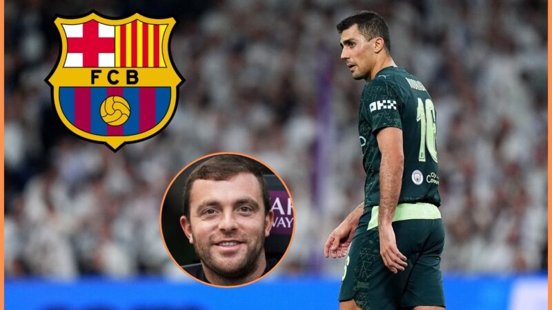 Il Barcellona discute la nuova offerta di trasferimento di Rodri al Manchester City
