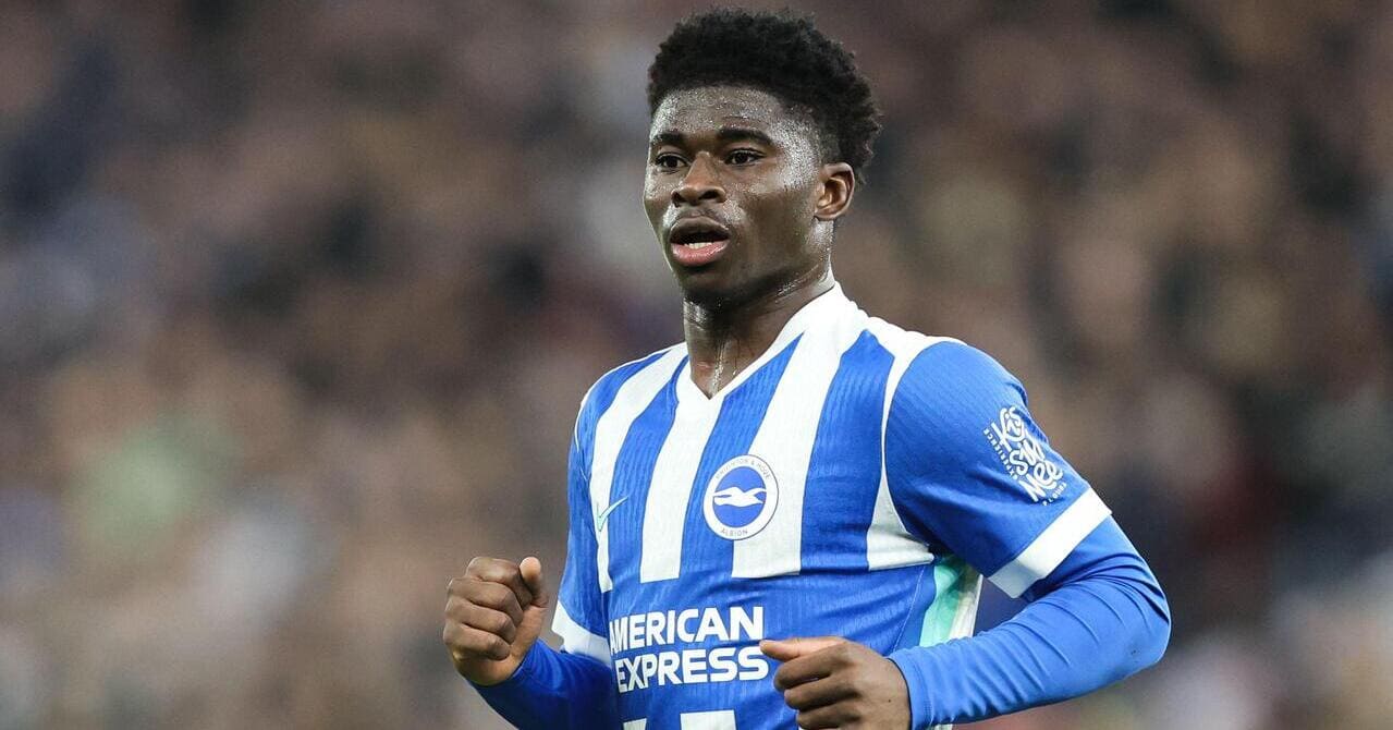 Il Manchester United ha concordato un accordo da 70 milioni di sterline per il centrocampista del Brighton Baleba