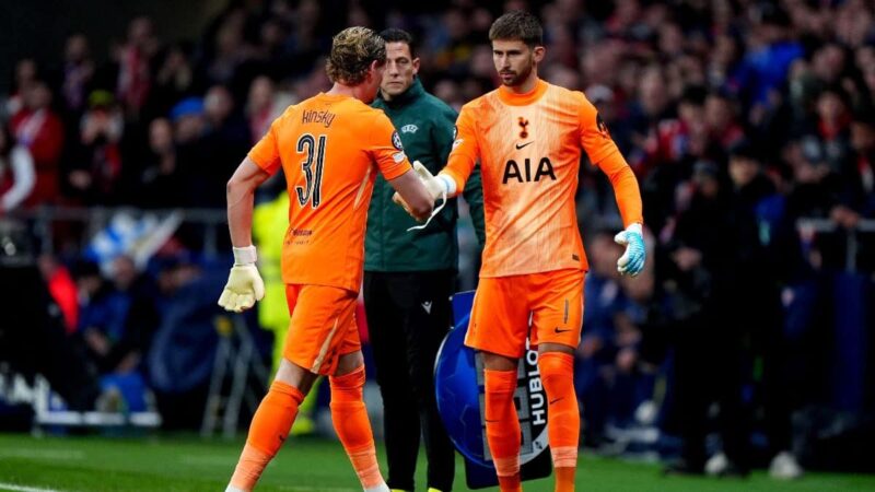 Il Tottenham cede il portiere Vicario alla Juventus