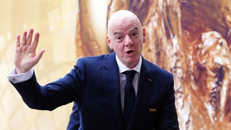 La FAI ritira il sostegno al presidente della FIFA Infantino
