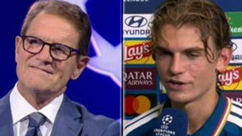 Fabio Capello racconta le sue verità in faccia a Nico Paz, che nella sua grande serata gli risponde: “È la mia debolezza”