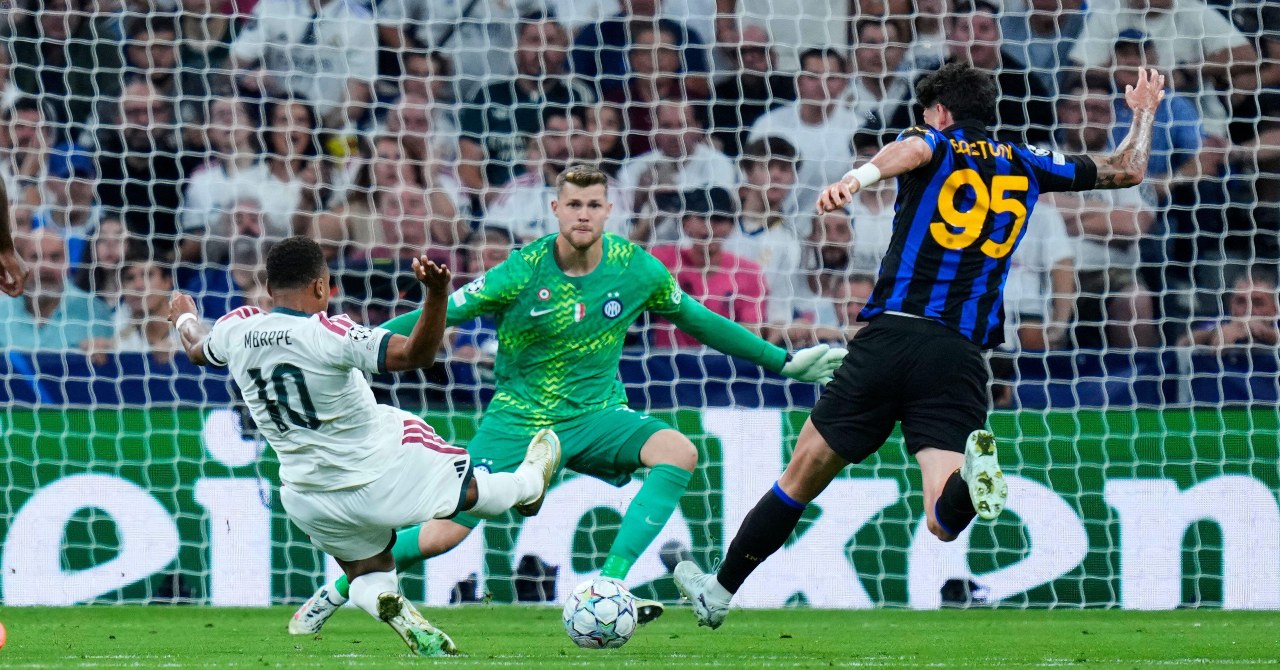 GUARDA: Mbappe licenzia il Real Madrid in vantaggio contro l’Inter dopo l’errore sciatto di Curtis Jones