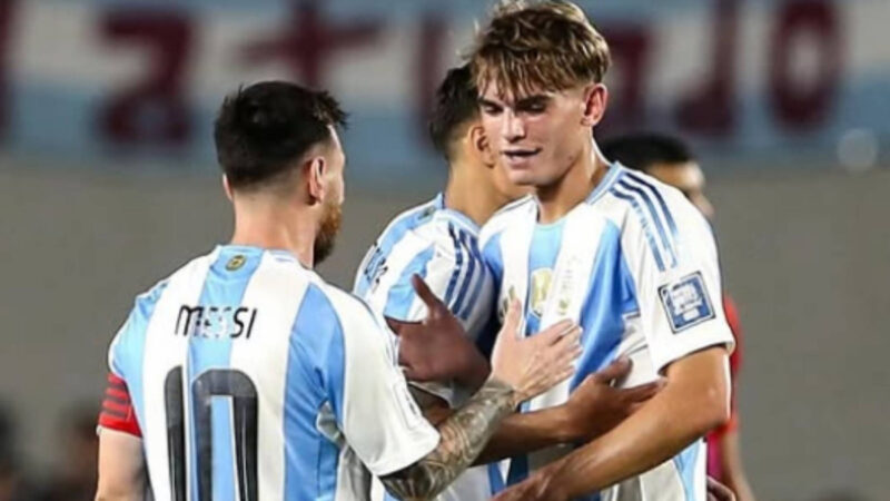 Il canario Nico Paz è il principale candidato a ereditare il numero 10 di Messi con l’Argentina: “Sarà per lui”