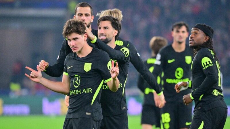 Champions League: Alvarez fuori bersaglio mentre l’Atletico tiene, il Napoli vince da brividi