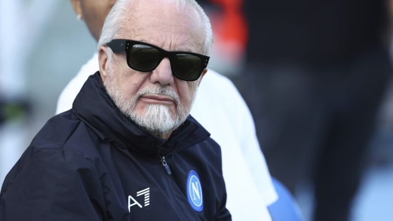 De Laurentiis, titolare del Napoli: “Eliminerei la pausa tra primo e secondo tempo”