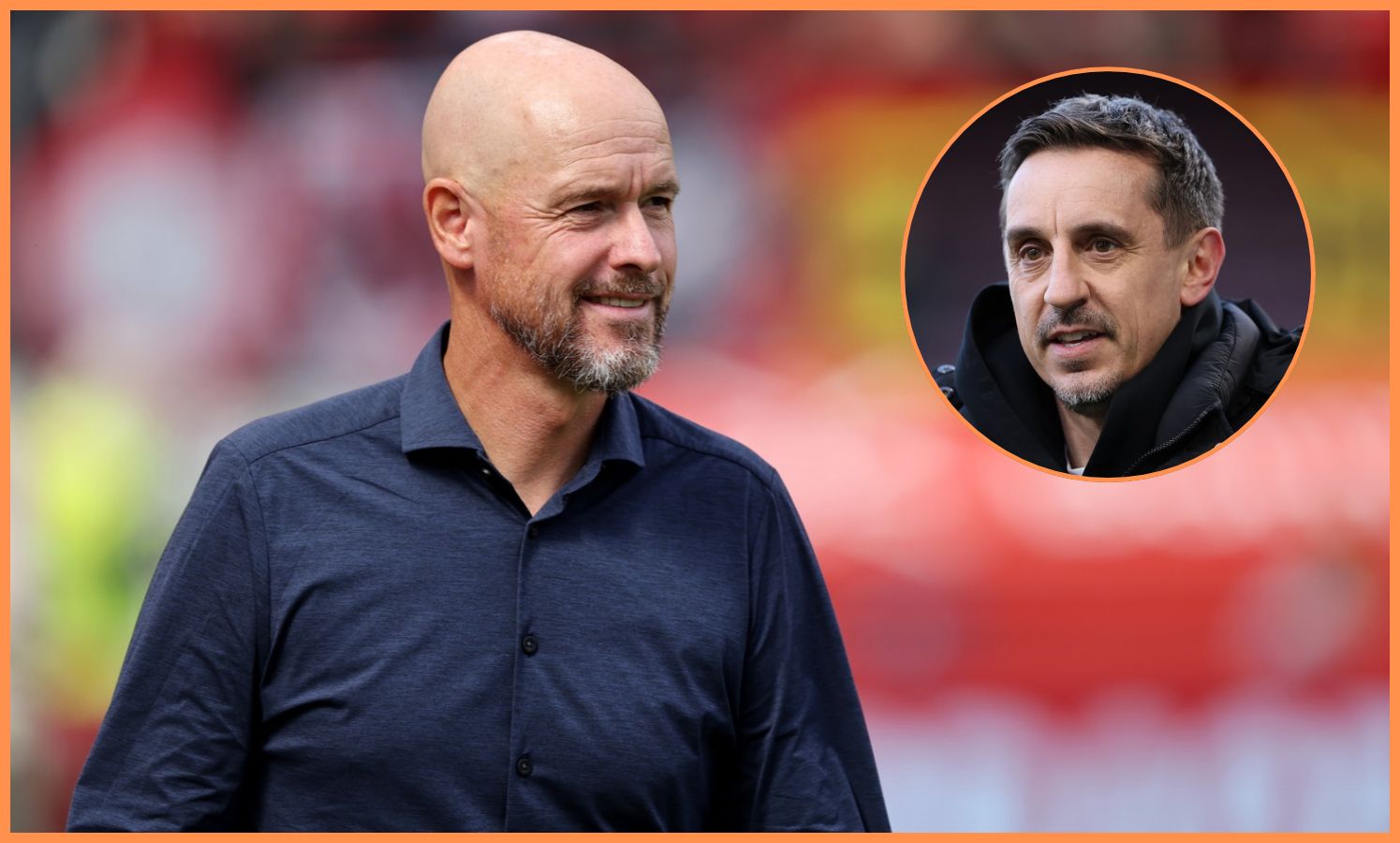 Erik ten Hag sugli ex giocatori del Manchester United nei media