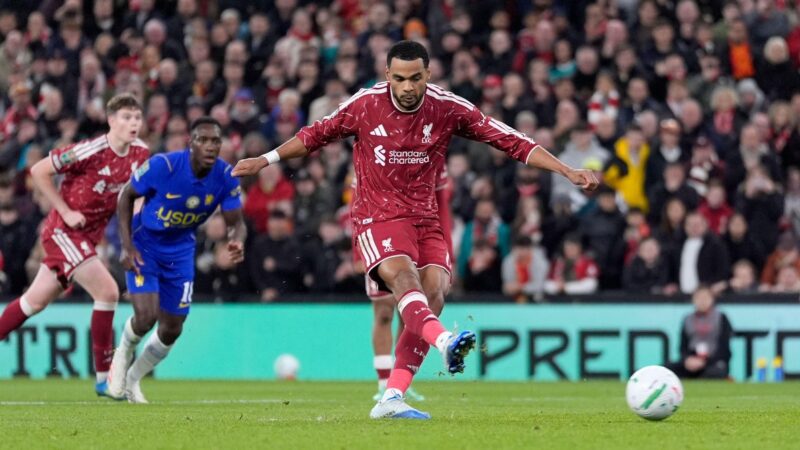 GUARDA: Liverpool vs Chelsea prende vita quando Rogers e Gakpo segnano rigori prima dell’intervallo