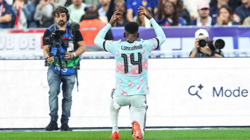 GUARDA: Lukebakio porta il Belgio in vantaggio contro la Francia dopo il sublime assist di Lavia