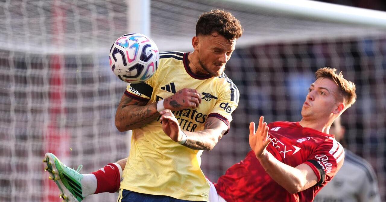 Gabriel si avvicina di più mentre l’Arsenal lotta per abbattere il Nottingham Forest in un incontro turgido