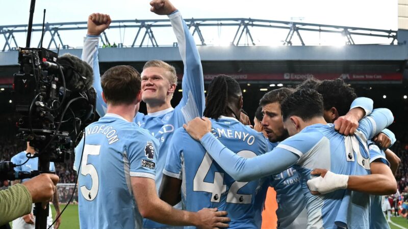 Il Manchester City trionfa con una vittoria “inutile” ad Anfield e dimostra di avere il carattere per affrontare il rumore