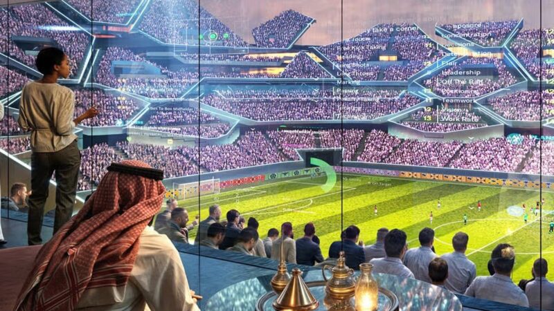 L’Arabia Saudita demolisce lo “stadio nel cielo”, con le promesse della Coppa del Mondo in dubbio