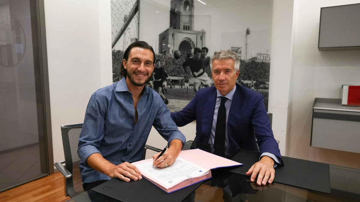 Matteo Darmian firma per il Bologna e la Serie A ha ancora una volta un italiano con esperienza ai Mondiali