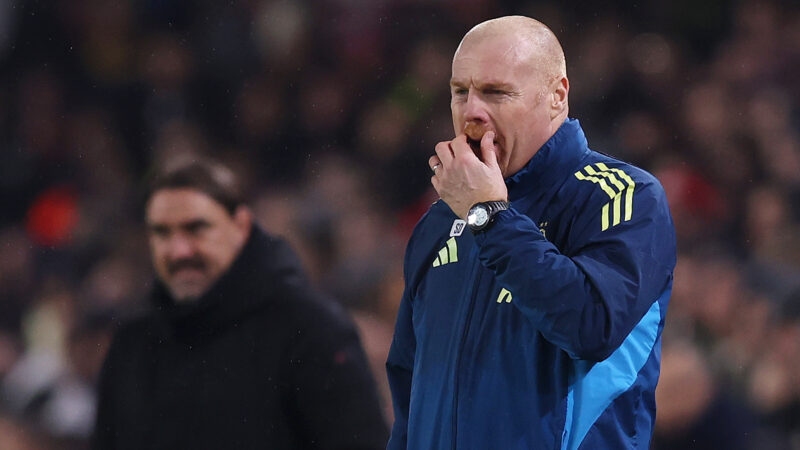 Sean Dyche si è unito al lavoro al Crystal Palace nonostante la pressione di Sage