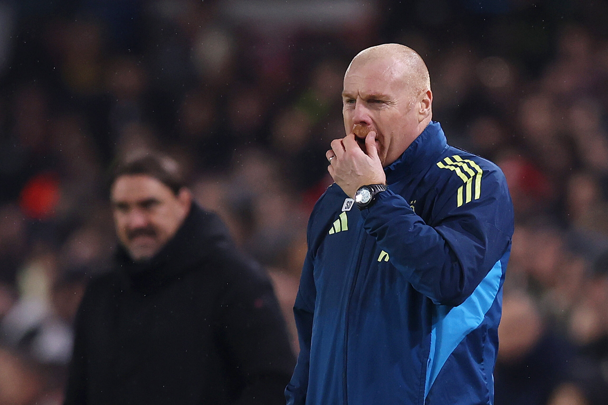 Sean Dyche si è unito al lavoro al Crystal Palace nonostante la pressione di Sage