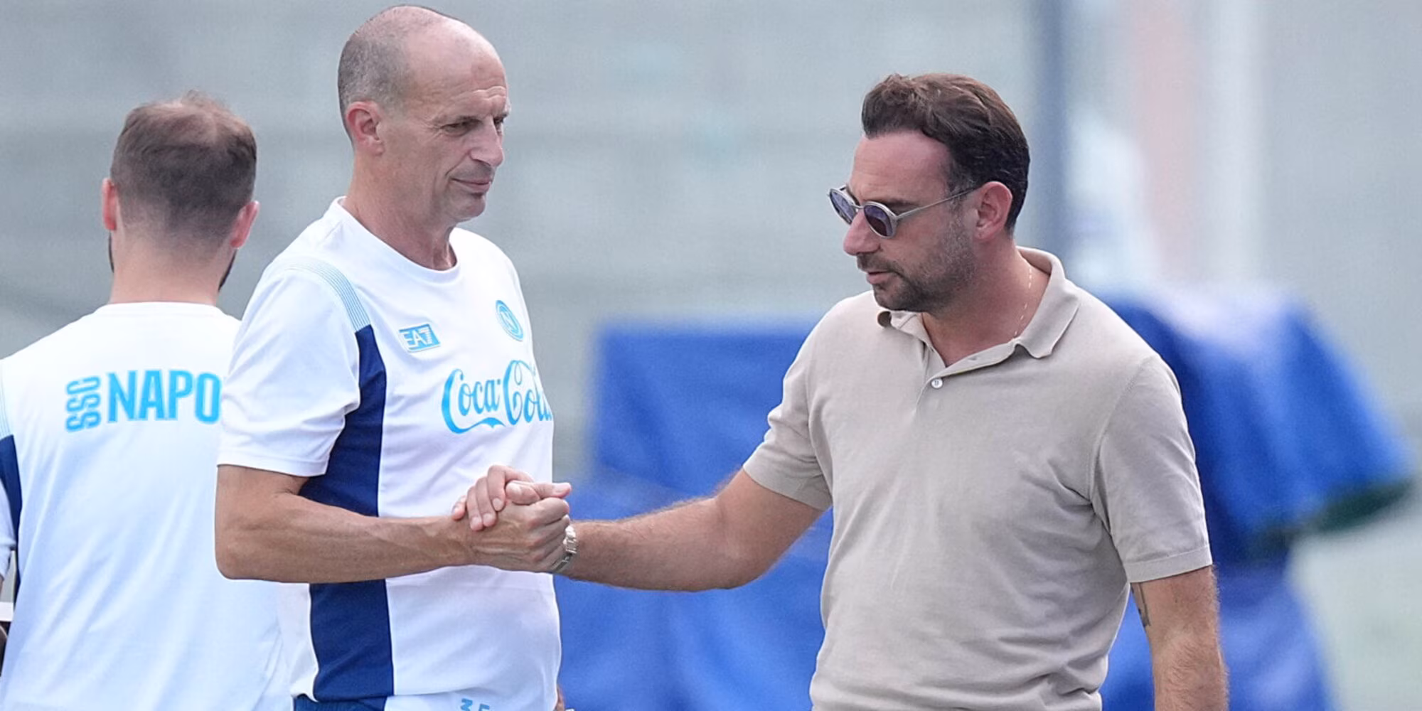 TS – De Laurentiis irrompe a Castelvolturno: vertice Napoli con Allegri e Manna